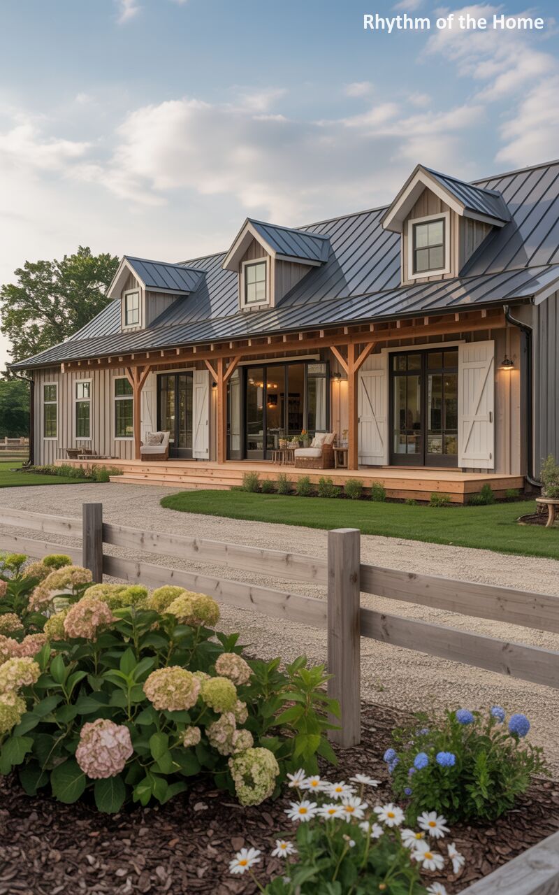Sprawling Farmstead Ranch Home