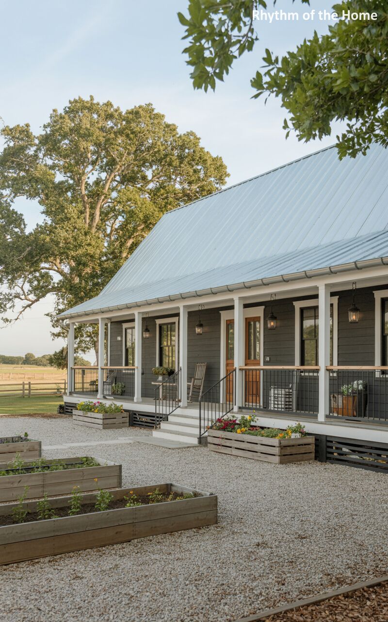 Charcoal Homestead Ranch Home