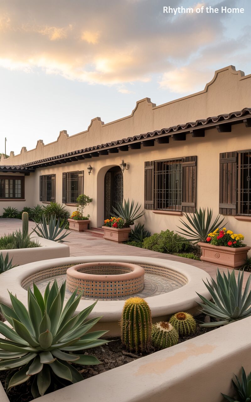 Desert Oasis Courtyard Ranch Home