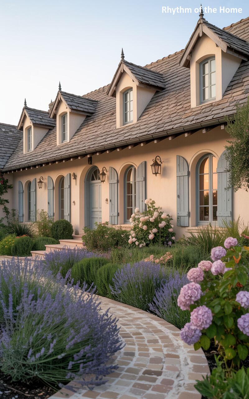 Provincial Elegance Ranch Home
