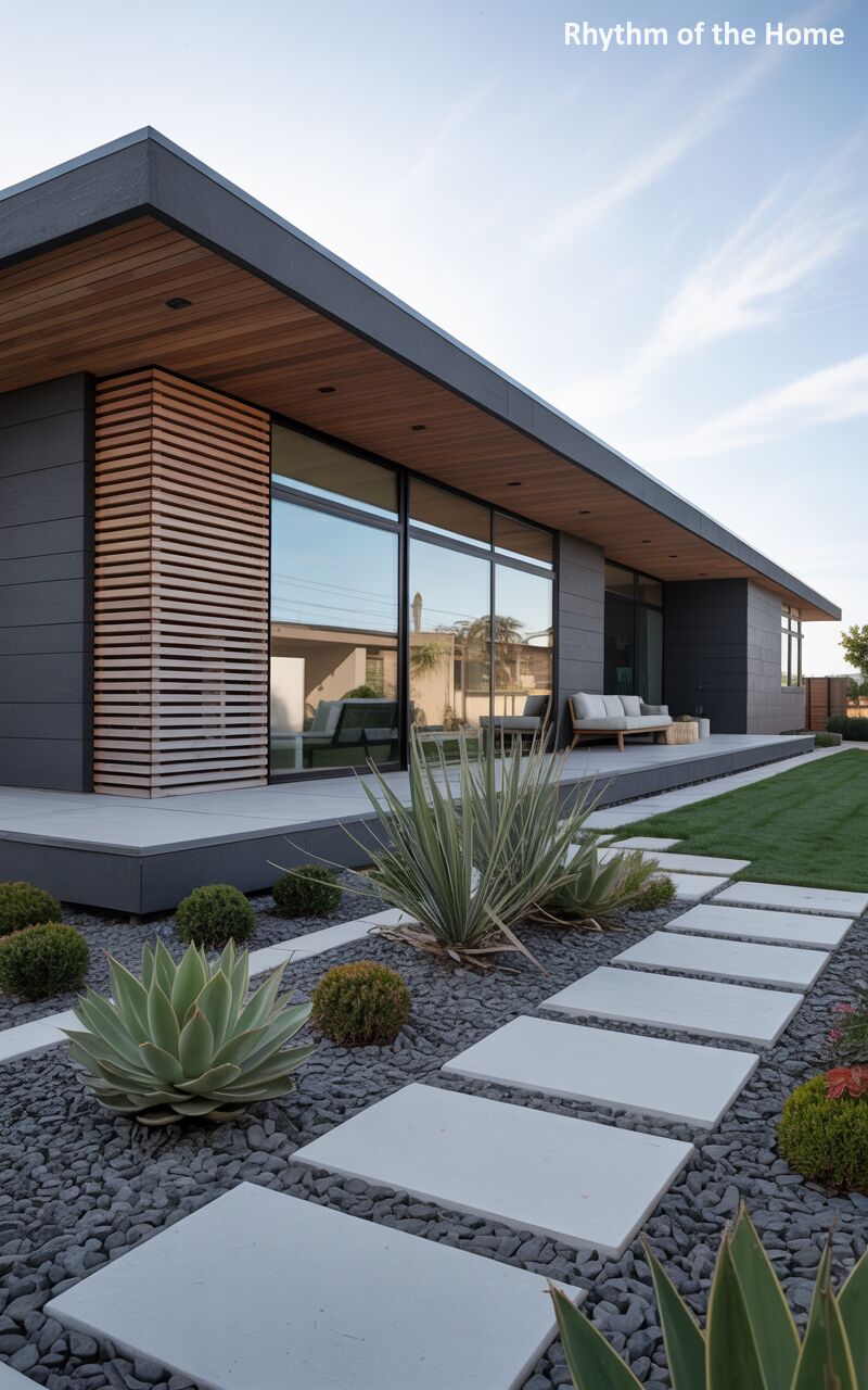 Sleek Pavilion Ranch Home