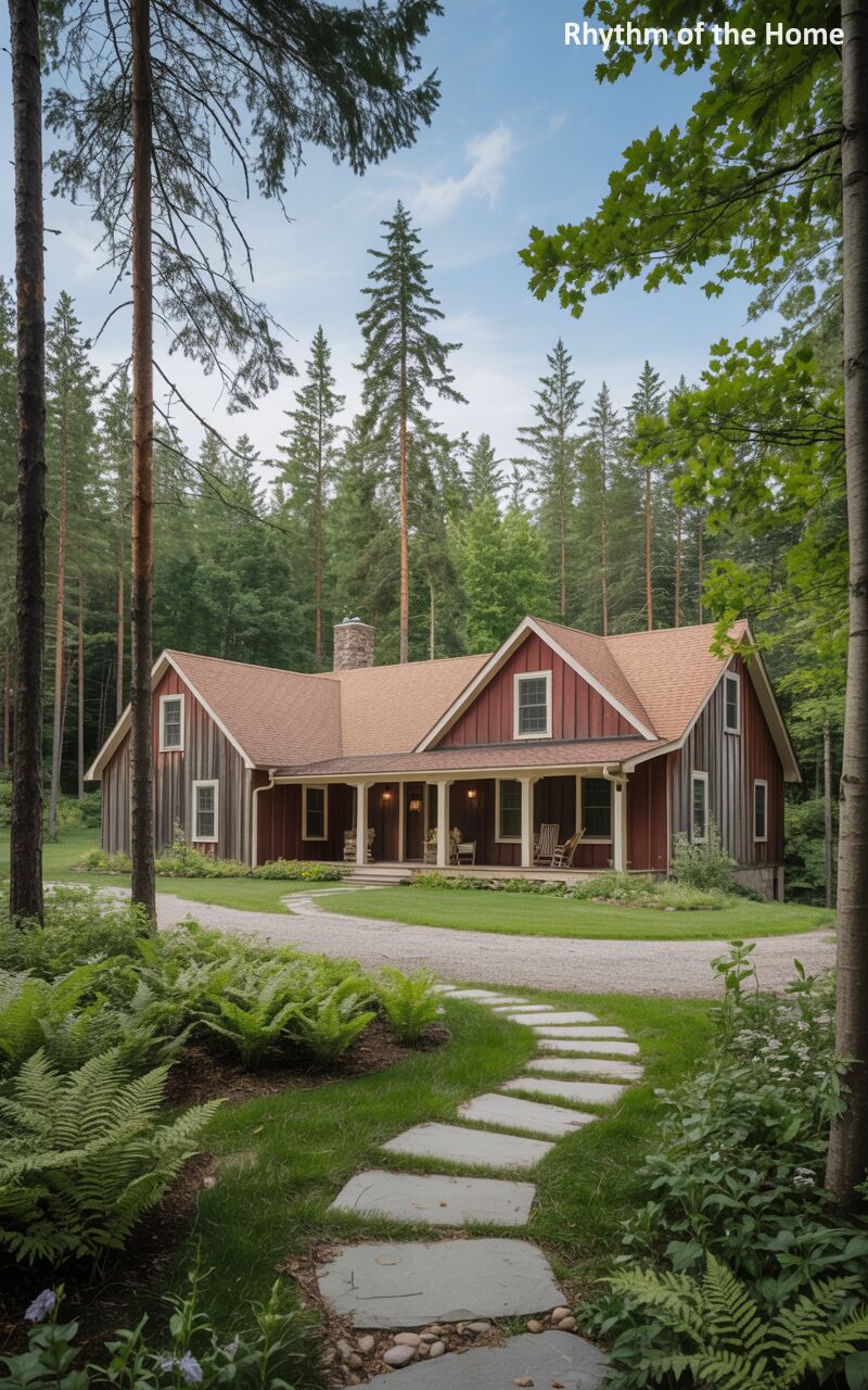 Woodland Barn Ranch Home