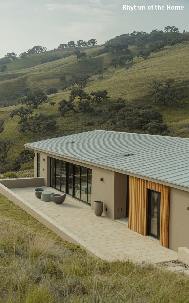 Hillside Minimalist Ranch Home