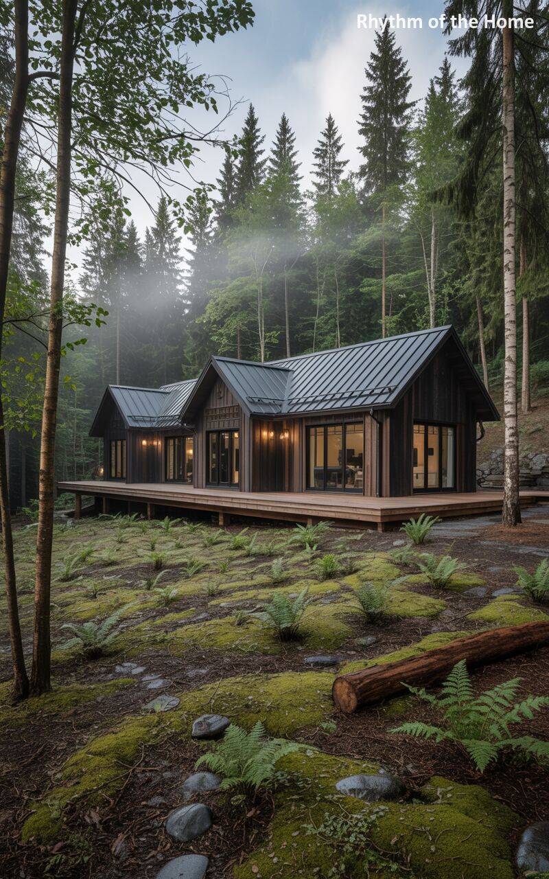 Nordic Forest Ranch Home