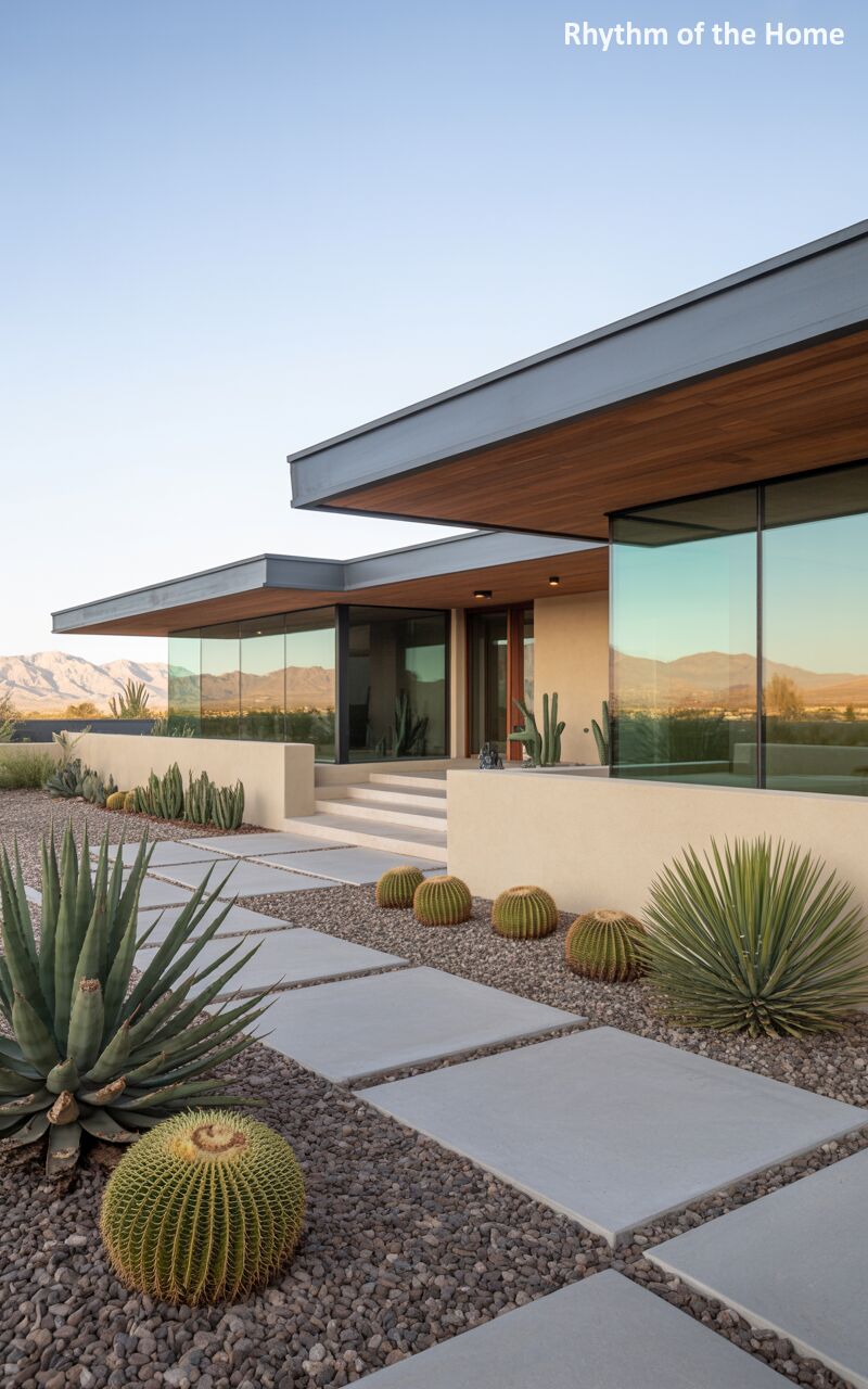 Minimalist Oasis Ranch Home