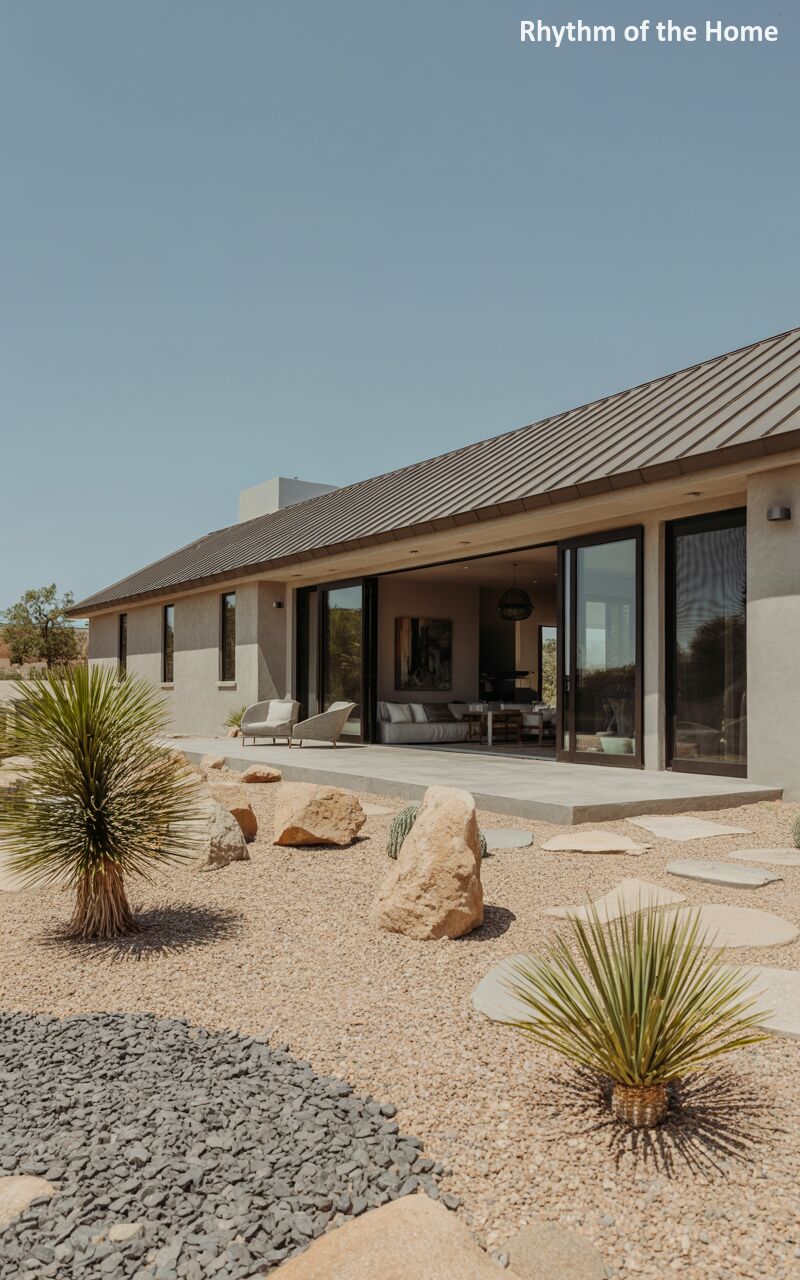Contemporary Arid Ranch Home