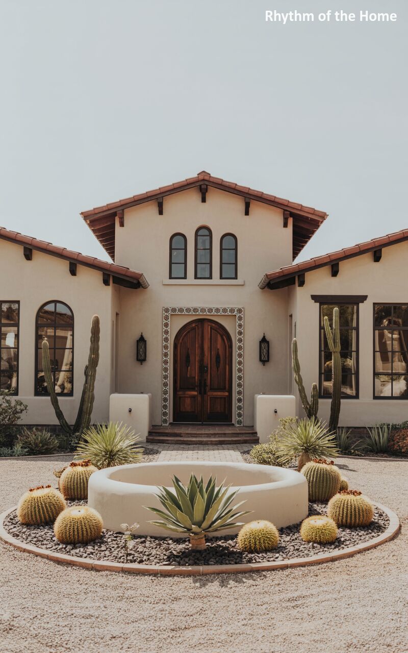 Spanish Courtyard Ranch Home
