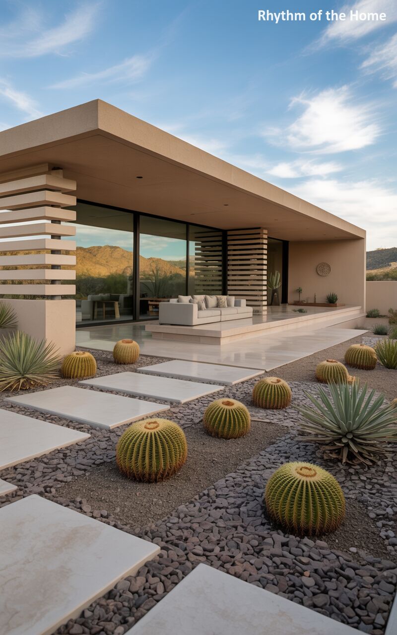 Geometric Desert Ranch Home