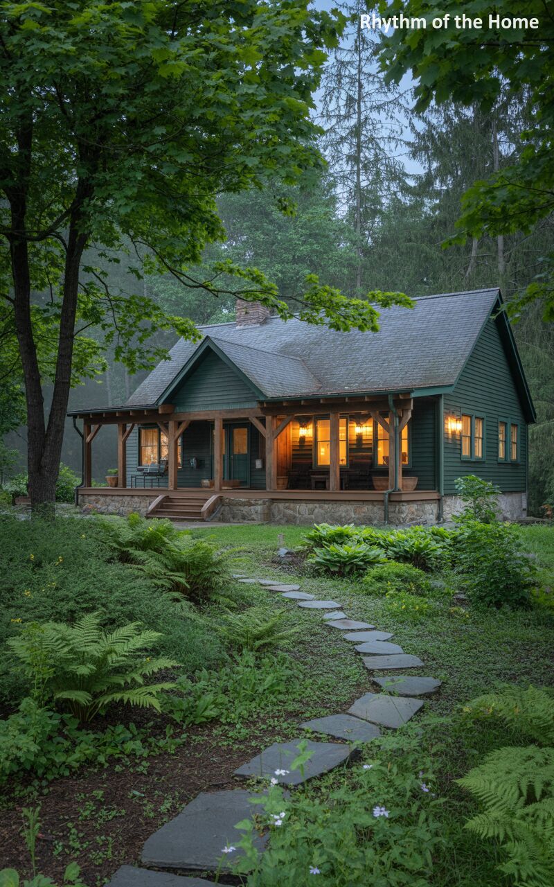 Woodland Cabin Ranch Home