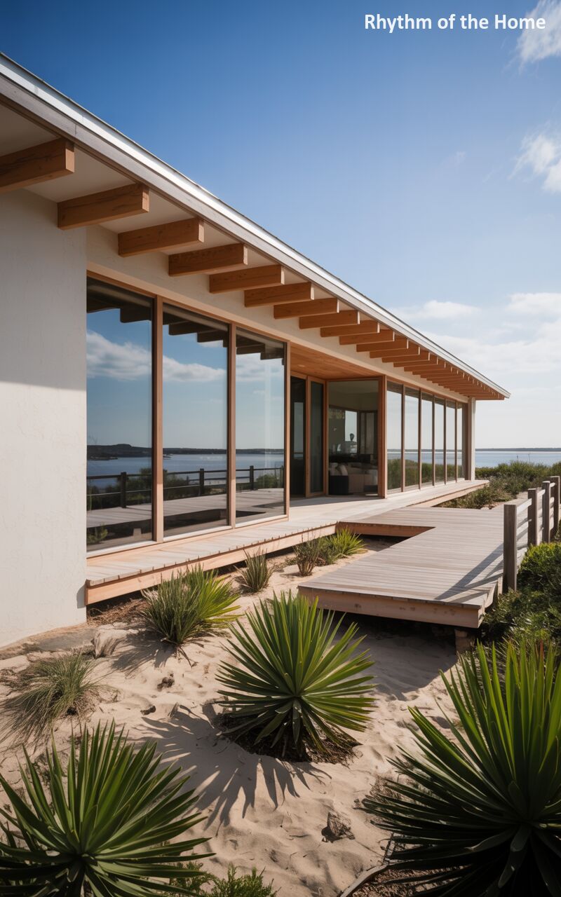 Glass Front Coastal Ranch Home