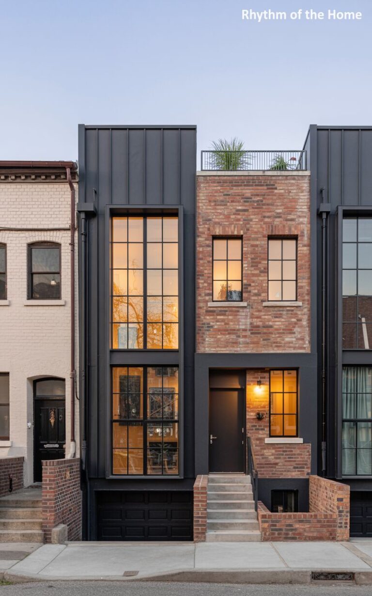 100 Row Homes – Rhythm of the Home