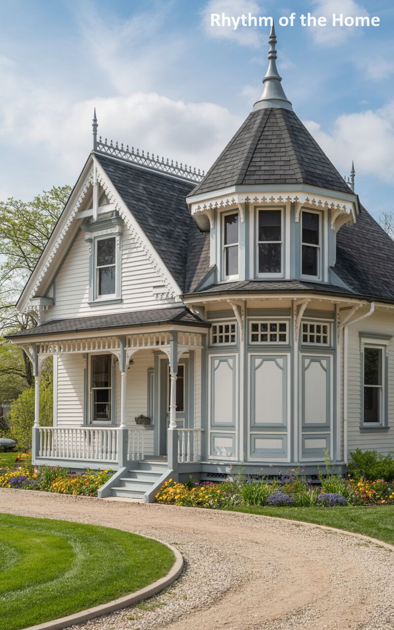 Queen Anne Turret Coach/Carriage Home