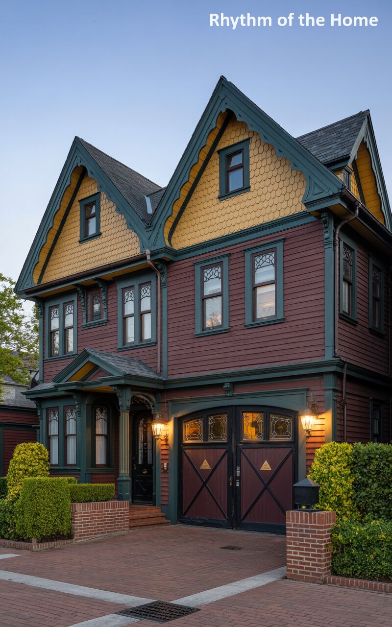 Jewel-Toned Gothic Coach/Carriage Home