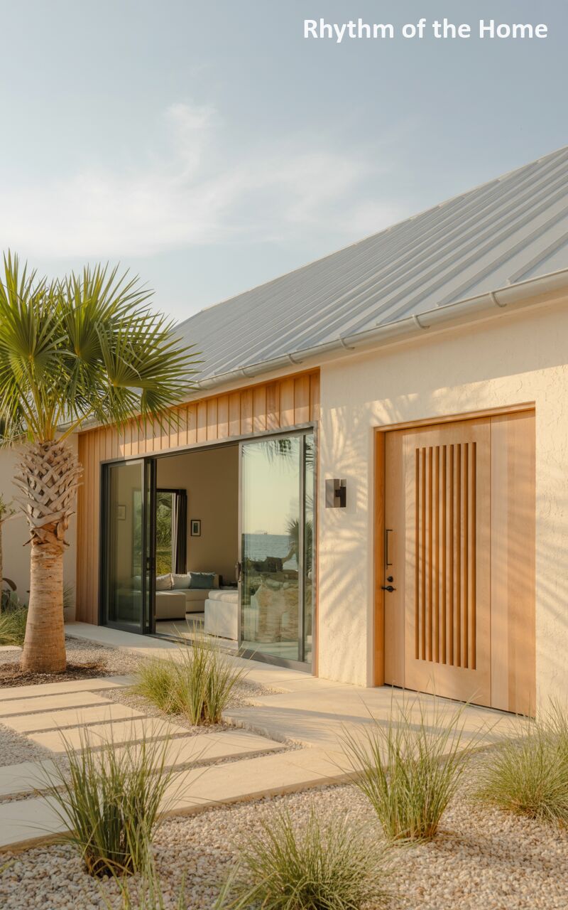 Tropical Minimalist Coach/Carriage Home