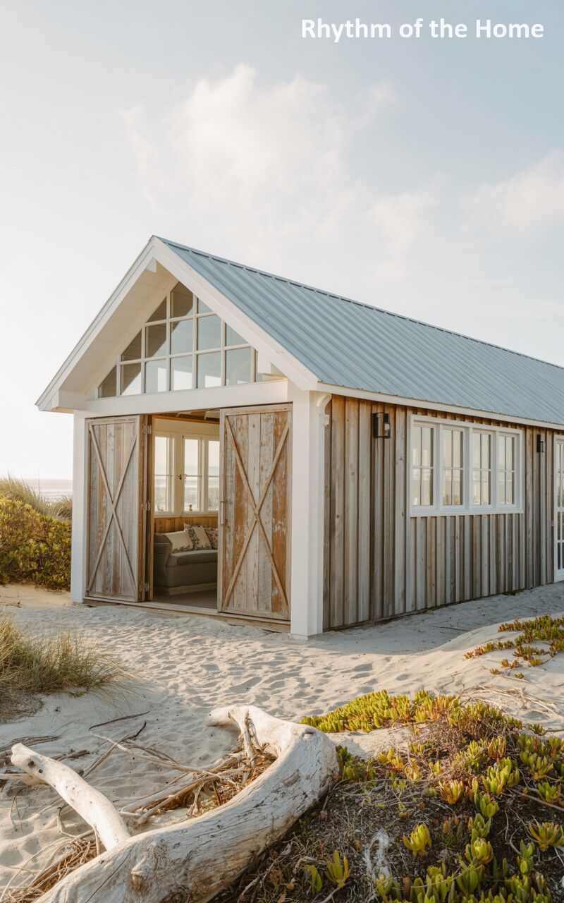 Rustic Beachwood Drift Coach/Carriage Home