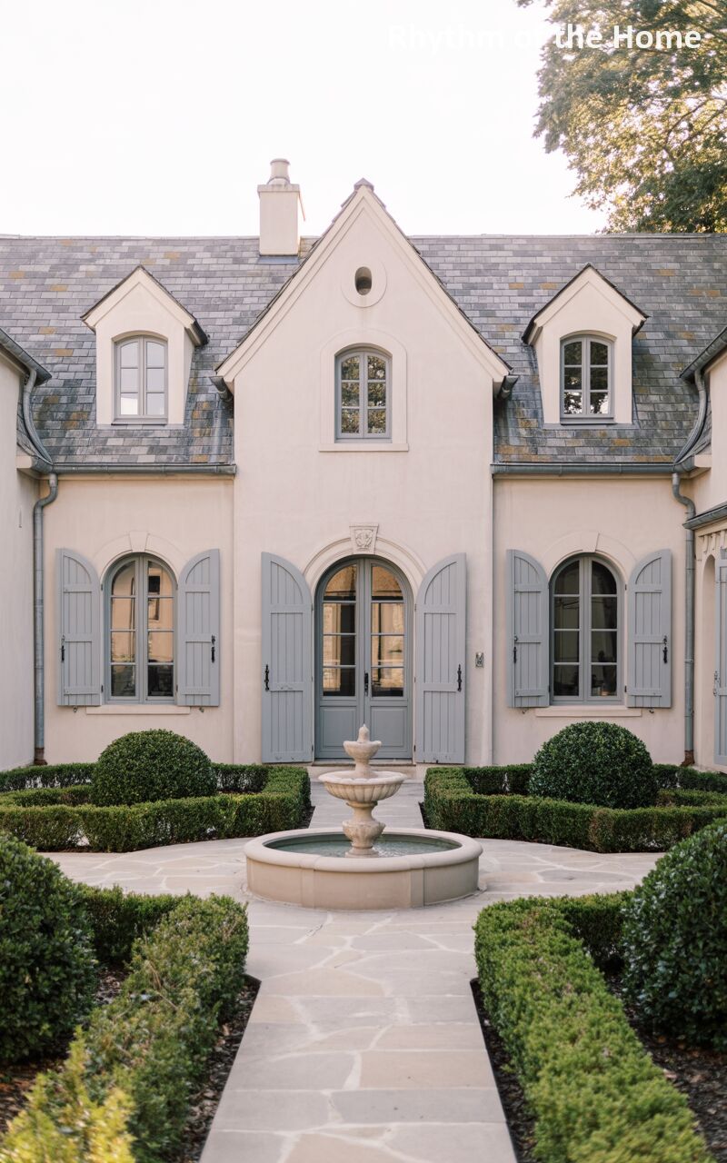 French Country Chateau Coach/Carriage Home