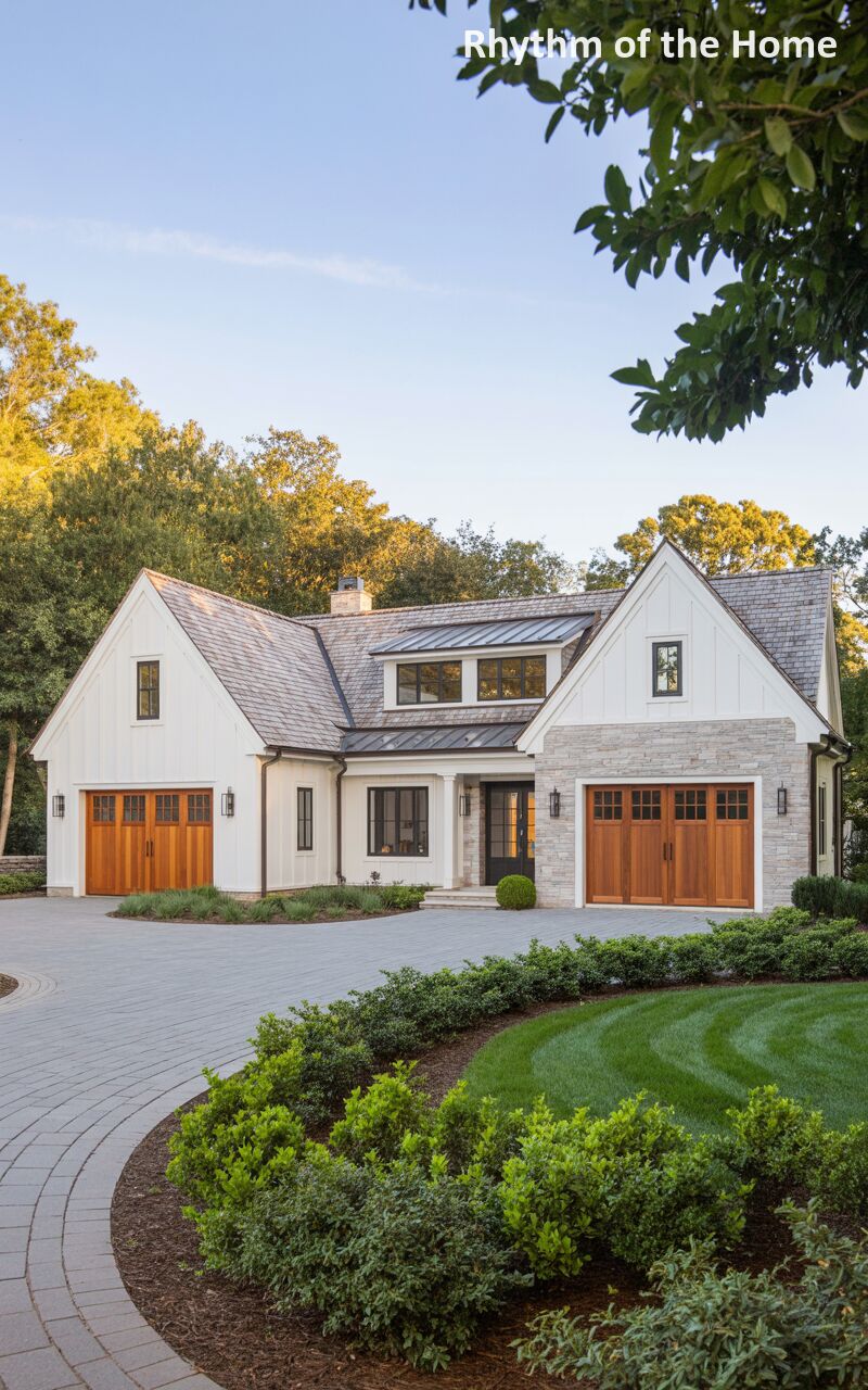 Modern Farmhouse Manor Coach/Carriage Home