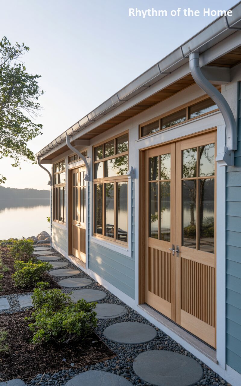Lakeside Azure Retreat Coach/Carriage Home